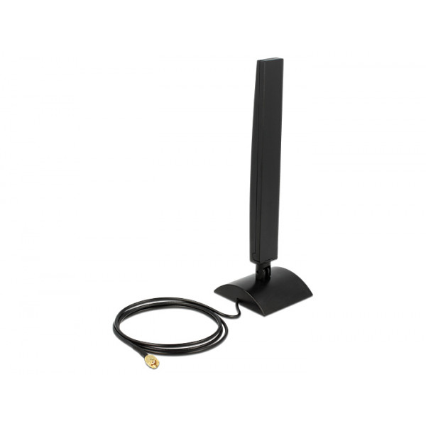 DeLOCK 88901 nätverksantenner 6 dBi Rundstrålande antenn RP-SMA