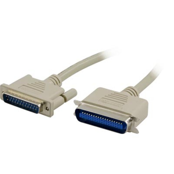 Skrivarkabel parallell DB25 - IEEE1284 2 m