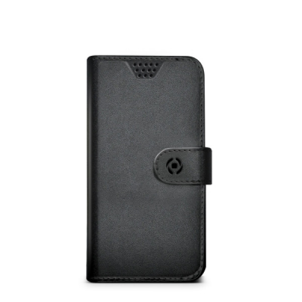 Celly WALLY UNICA mobiltelefonfodral 11,4 cm (4.5") Plånbok Svart