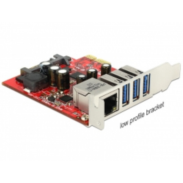 DeLOCK 89382 Intern Ethernet 5000Mbit/s nätverkskort