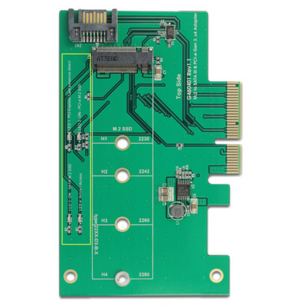 DeLOCK 89381 nätverkskort/adapters Intern M.2,SATA