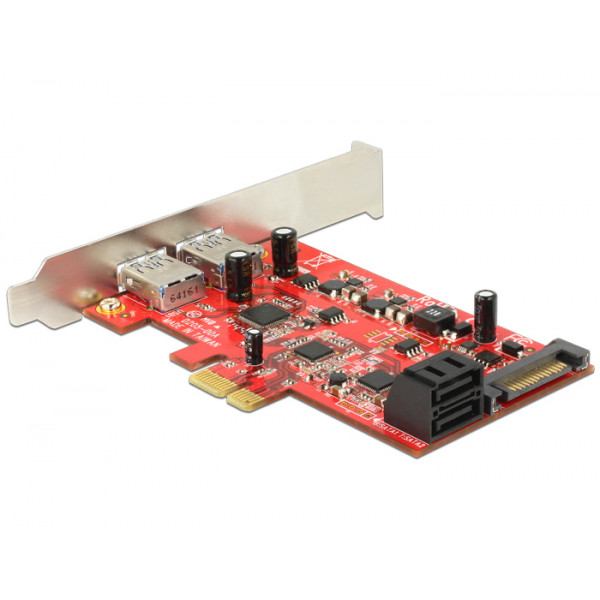 DeLOCK 89389 Intern SATA,USB 3.0 nätverkskort/adapters