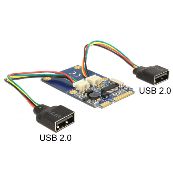 DeLOCK 95242 nätverkskort/adapters Intern USB 2.0