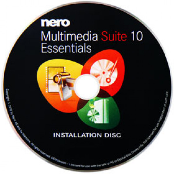 Nero Multimedia Suite 10 Essentials brännarprogram