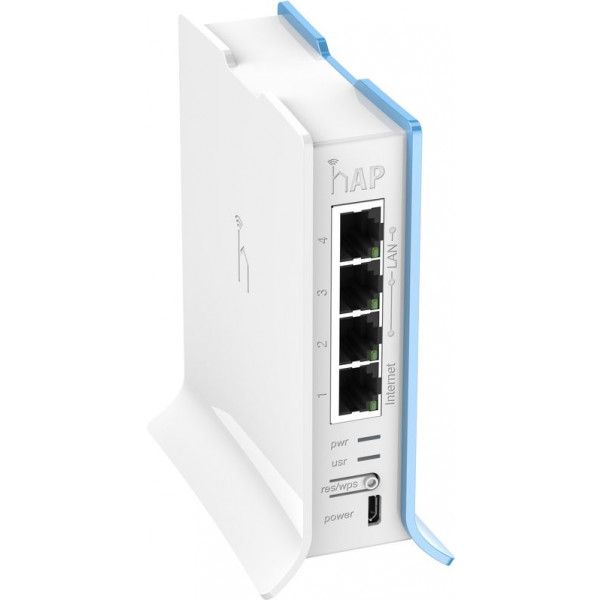 Mikrotik RB941-2ND-TC access-punkter för trådlösa nätverk 300 Mbit/s Blå, Vit