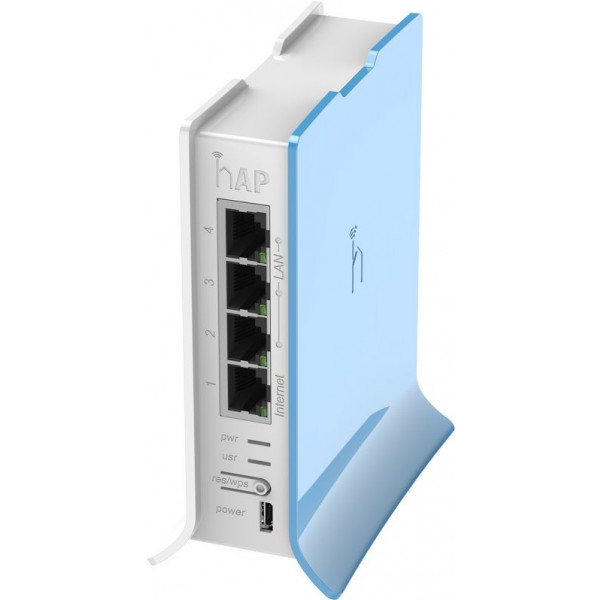 Mikrotik RB941-2ND-TC access-punkter för trådlösa nätverk 300 Mbit/s Blå, Vit