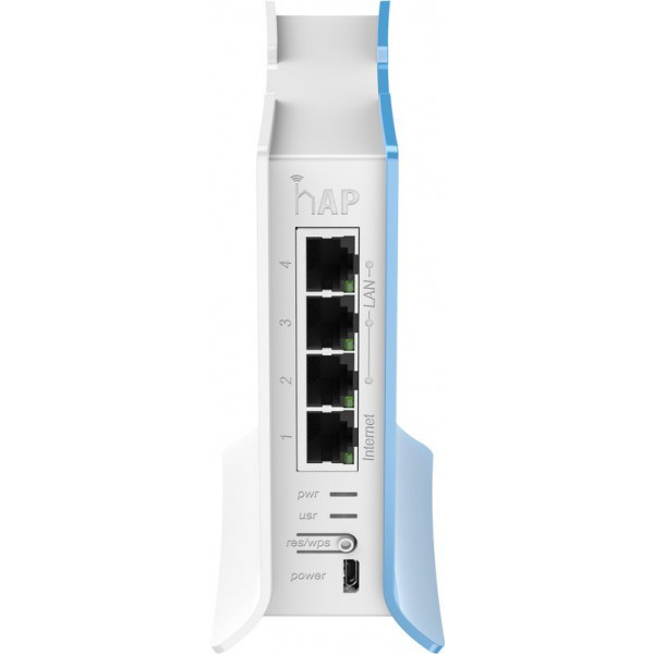 Mikrotik RB941-2ND-TC access-punkter för trådlösa nätverk 300 Mbit/s Blå, Vit