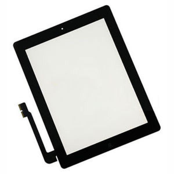 Glas iPad 3 / 4 - Svart (inkl Home-knapp)