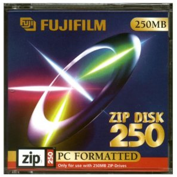 Fujifilm 250MB PC Formatted Zip Disk (1-Pack).