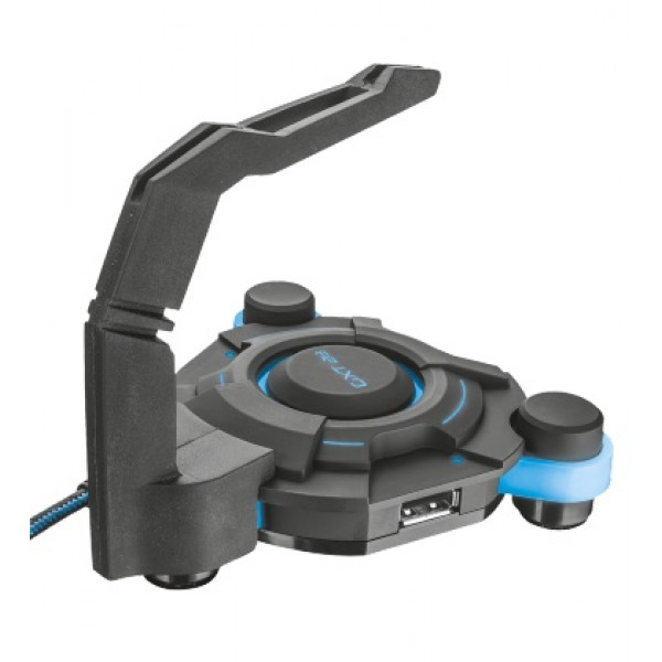 Trust 20816 gränssnittshubbar USB 2.0 Svart, Blå