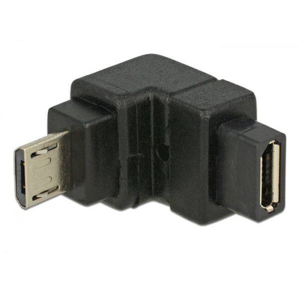 DeLOCK USB2.0Micro-B/USB2.0Micro-B Svart
