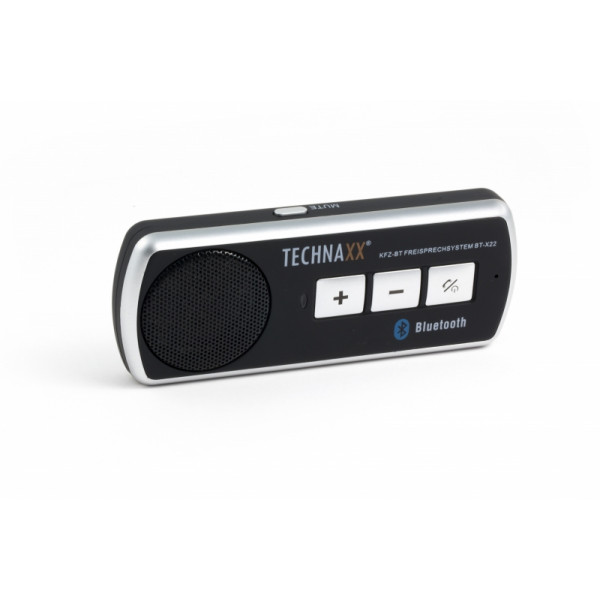 Technaxx BT-X22 högtalartelefoner Mobiltelefon Svart, Silver Bluetooth