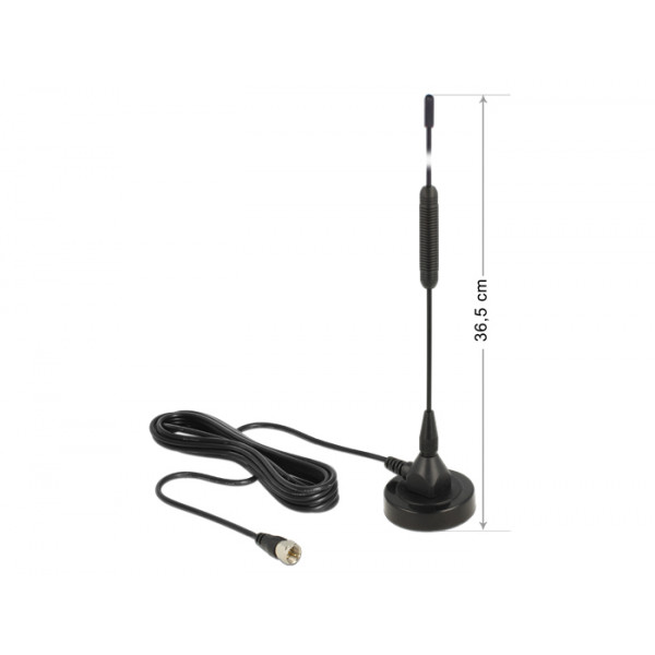 DeLOCK 12412 Omni-directional antenna F-typ nätverksantenner