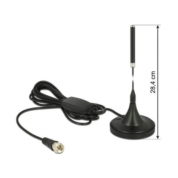DeLOCK 12413 Omni-directional antenna F-typ 21dBi nätverksantenner
