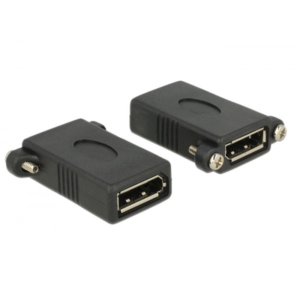 DeLOCK DisplayPort 1.1 F-F DisplayPort DisplayPort Svart