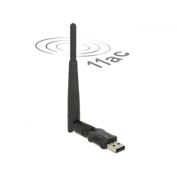 DeLOCK 12462 WLAN 433Mbit/s nätverkskort