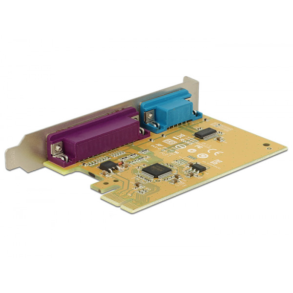 DeLOCK 89446 Intern Parallel,Serial nätverkskort/adapters