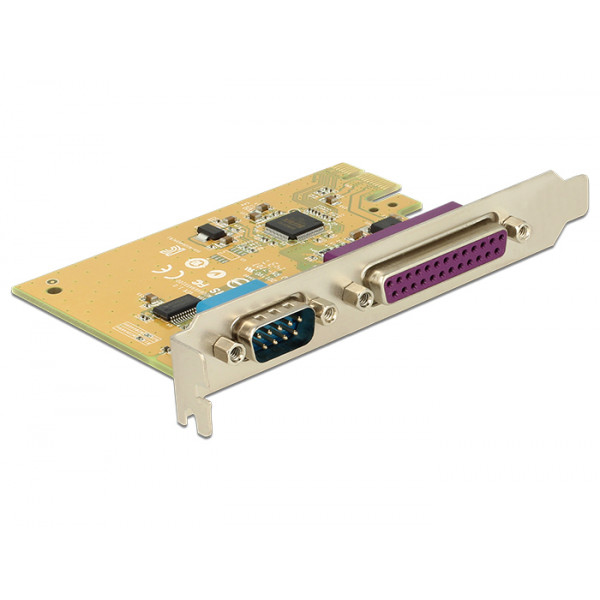 DeLOCK 89446 Intern Parallel,Serial nätverkskort/adapters