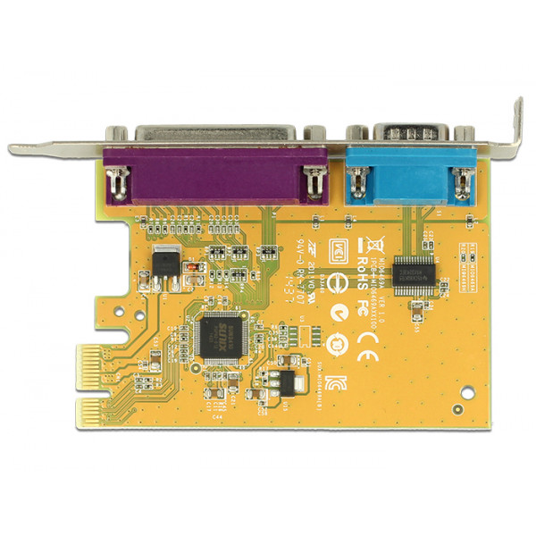 DeLOCK 89446 Intern Parallel,Serial nätverkskort/adapters