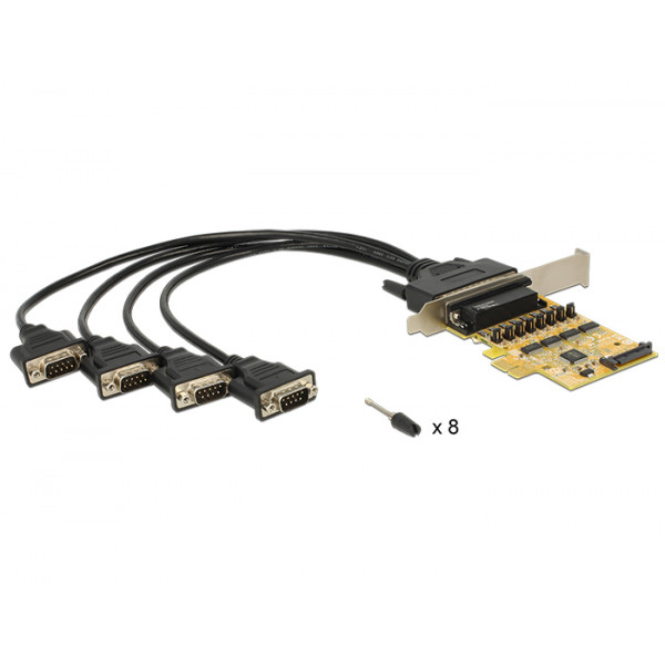 DeLOCK 89447 Intern Serial nätverkskort/adapters