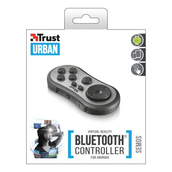 Trust 21533 spelkonsoler Speciell Android Svart, Grå