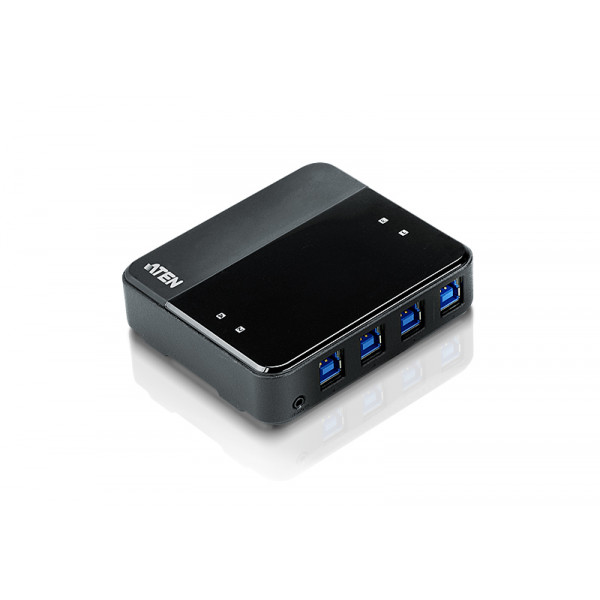 Aten US434 KVM-switchar Svart