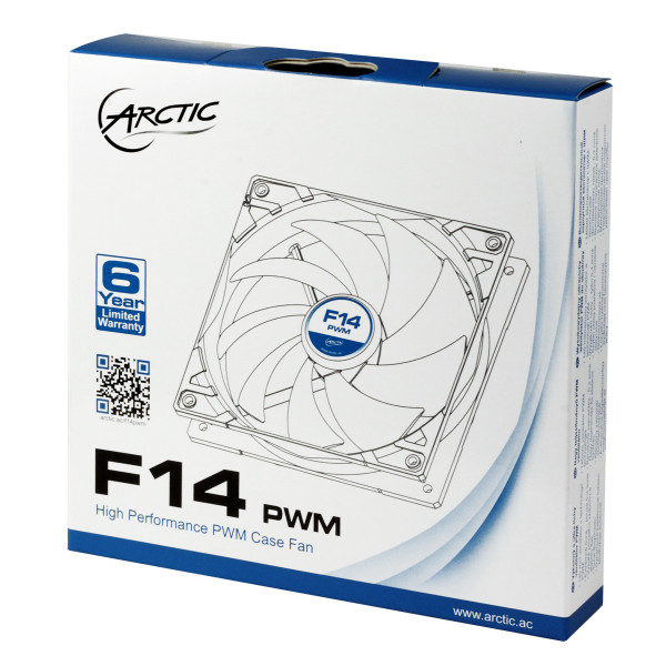 ARCTIC F14 PWM Datorväska Fan