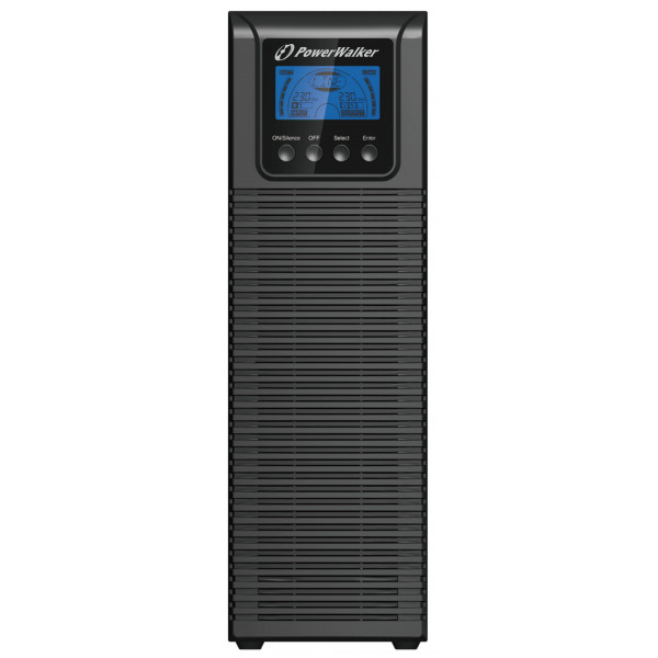 PowerWalker VFI 2000 TGS Dubbelkonvertering (Online) 2000VA 6AC-utgångar strömskydd (UPS)