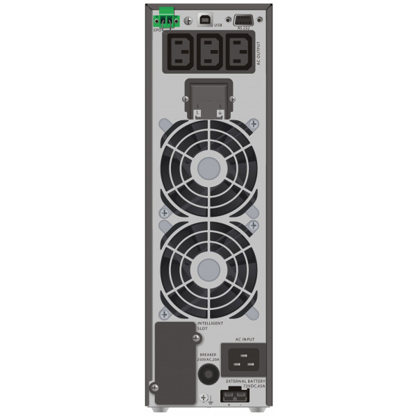 PowerWalker VFI 3000 TGS Dubbelkonvertering (Online) 3000VA 3AC-utgångar strömskydd (UPS)