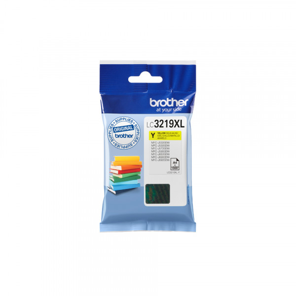Brother LC-3219XLY bläckpatroner Original Gul