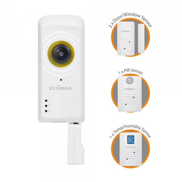 Edimax IC-5170SC säkerhetspaket för smarta hem Wi-Fi