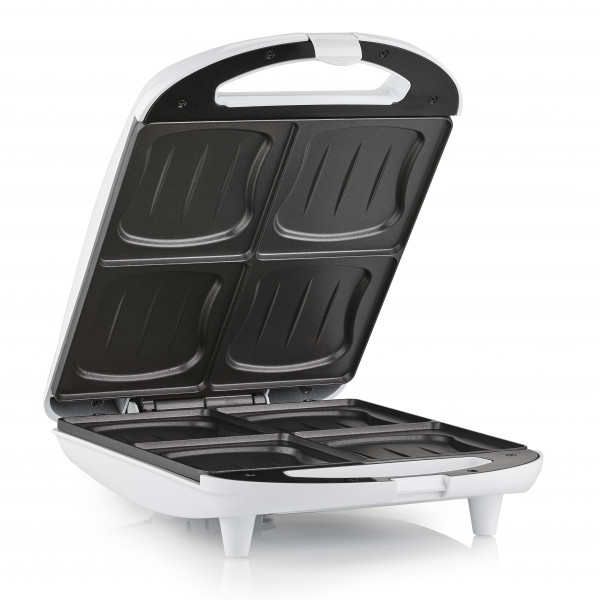 Tristar SA-3065 smörgåsgrillar 1300 W Svart, Vit