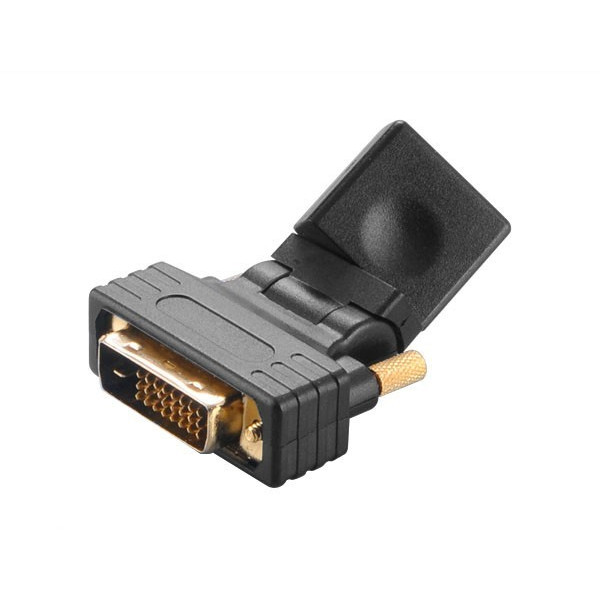 Akasa AK-CBHD16-BK kabeladaptrar DVI-D HDMI Svart