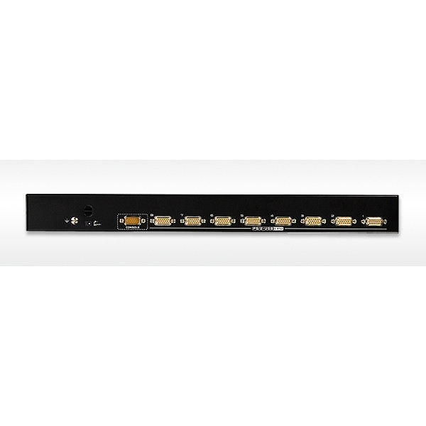Aten CS1308 KVM-switchar Rackmontering Svart