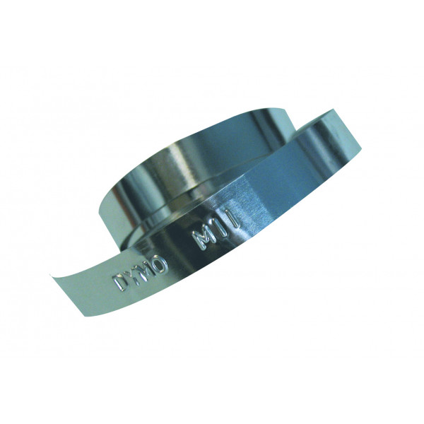 DYMO 12mm Non Adhesive Stainless Steel Tape etikett-tejp