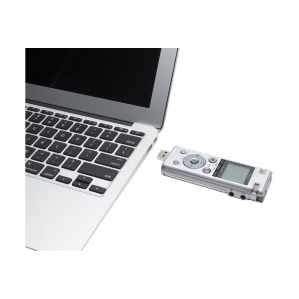 Olympus DM-720 diktafoner Inbyggt minne och flashminne Silver