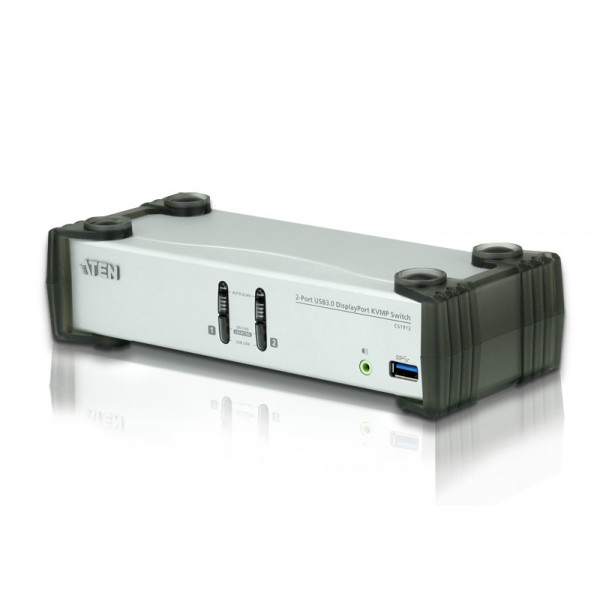 Aten CS1912 Svart, Grå KVM-switchar