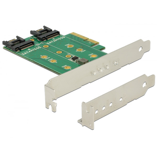 DeLOCK 89518 Intern M.2,SATA nätverkskort/adapters