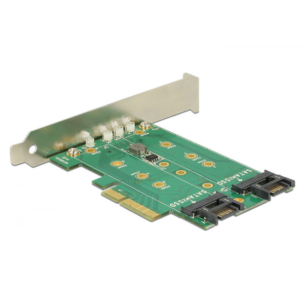DeLOCK 89518 Intern M.2,SATA nätverkskort/adapters