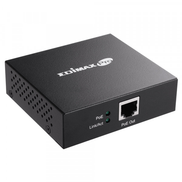 Edimax GP-101ET nätverksförlängare Network transmitter 10,100,1000 Mbit/s Svart