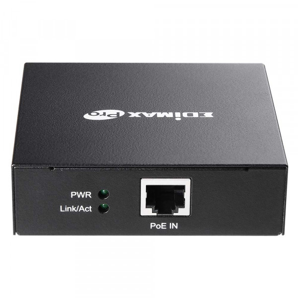 Edimax GP-101ET nätverksförlängare Network transmitter 10,100,1000 Mbit/s Svart