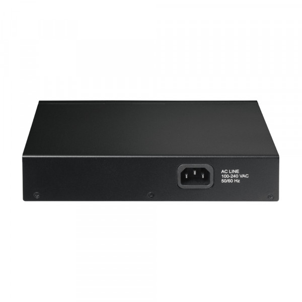 Edimax GS-1008PH V2 nätverksswitchar Gigabit Ethernet (10/100/1000) Svart Strömförsörjning via Ethernet (PoE) stöd