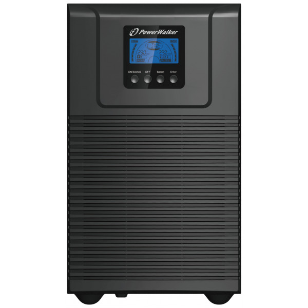 PowerWalker VFI 3000 TGB Dubbelkonvertering (Online) 3000VA 5AC-utgångar strömskydd (UPS)