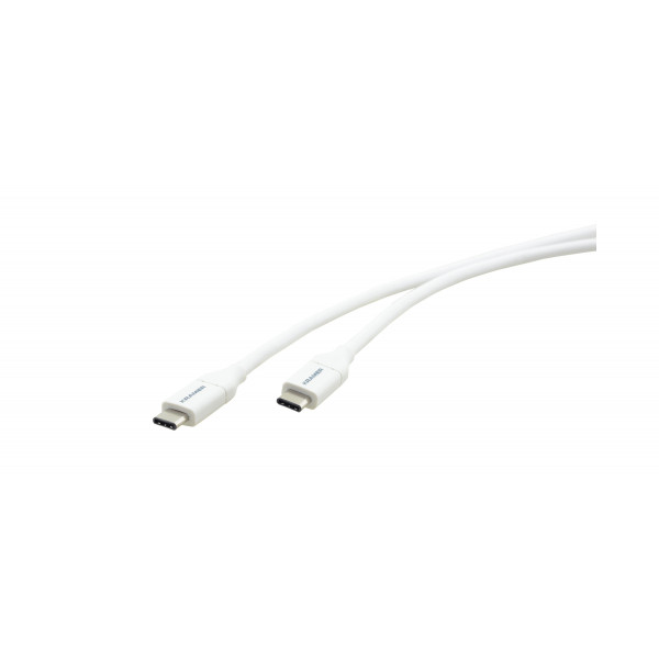 Kramer Electronics C-USB/CC-6 USB-kablar 1,8 m 2.0 USB C Vit