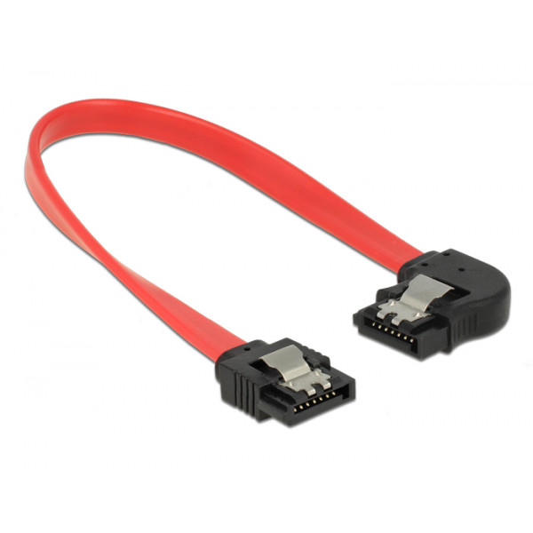 DeLOCK 83962 0.2m SATA 7-pin SATA 7-pin Röd SATA-kablar