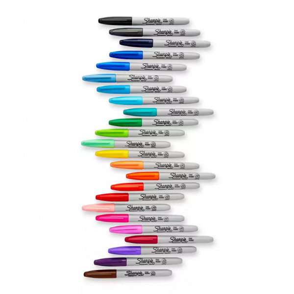Sharpie Fine Point markeringspennor Svart Fin spets