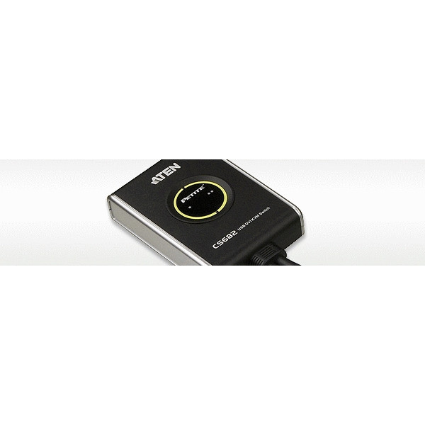 Aten CS682 KVM-switchar Svart