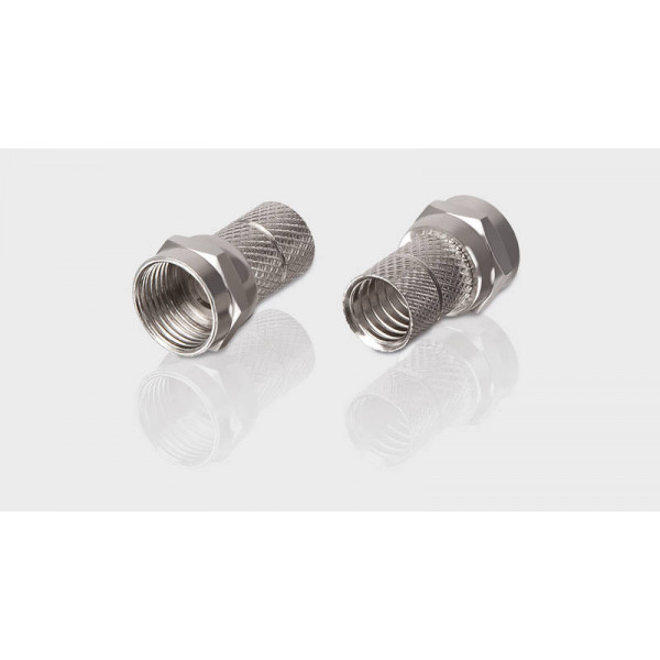 Antennadapter F-kontakt för koaxial kabel 7mm