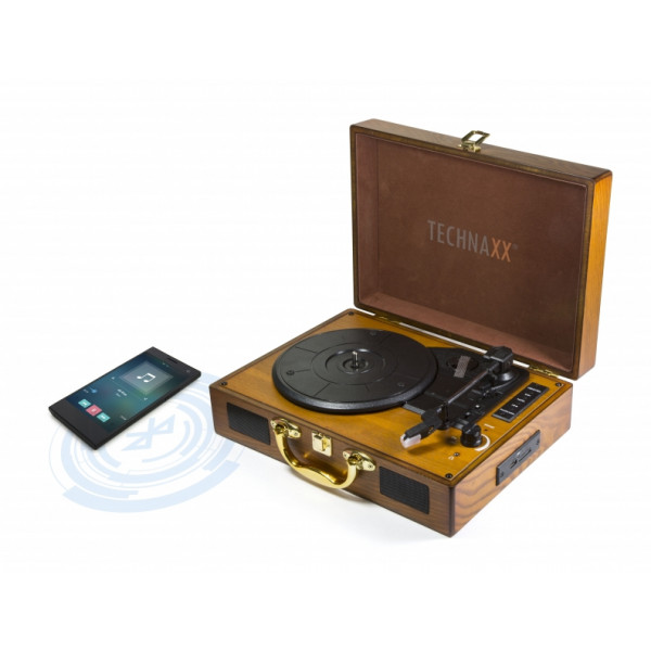 Technaxx Digitalisera vinylskivor TX-101 brun