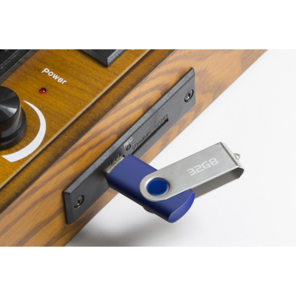 Technaxx Digitalisera vinylskivor TX-101 brun